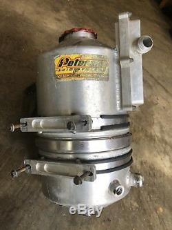 Peterson Fluid Systems Dry Sump Tank 3 Gallon Dirt Late Model. Built In Oberg