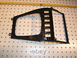 Porsche late model 944 center LONG style console BLACK 1 cover, 944 552 117 00