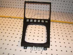 Porsche late model 944 center LONG style console BLACK 1 cover, 944 552 117 00