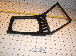 Porsche late model 944 center LONG style console BLACK 1 cover, 944 552 117 00