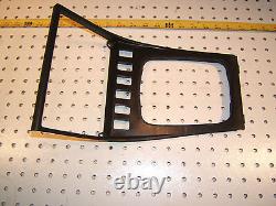 Porsche late model 944 center LONG style console BLACK 1 cover, 944 552 117 00