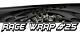 Race Car Graphics #25, Half Wrap Vinyl Decal Imca Late Model Dirt Trailer Truck