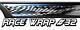 Race Car Graphics #32 Half Wrap Vinyl Decal Imca Late Model Dirt Trailer Truck