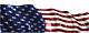 Race Car Graphics American Flag Imca Late Model Dirt Trailer Sprint Flag #31