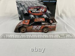 RARE ADC 1/24 Blue Series Raced Version Rick Eckert #24 Late Model Dirt Car NIB