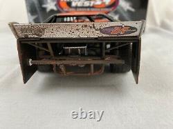 RARE ADC 1/24 Blue Series Raced Version Rick Eckert #24 Late Model Dirt Car NIB