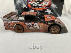 RARE ADC 1/24 Blue Series Raced Version Rick Eckert #24 Late Model Dirt Car NIB