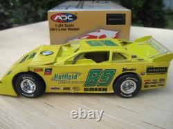 RARE ADC 1/24 Marshall Green Dirt Late Model 1987 Dirt Track World Champion