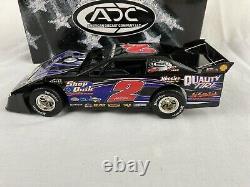 RARE ADC 1/24 White Series John Anderson #2 Quality Late Model Dirt Car COA NIB