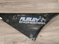 RARE Eldora 2021 DREAM Late Model KYLE LARSON Race Used sheet metal Panel SIGNED