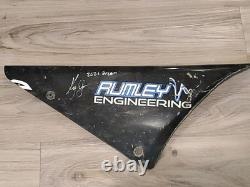RARE Eldora 2021 DREAM Late Model KYLE LARSON Race Used sheet metal Panel SIGNED