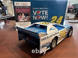 RARE Jeff Gordon #24 Pepsi Late Model Dirt Car Autographed JSA 124 NASCAR ARC