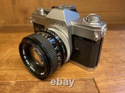 READ Exc+5 Canon FTb-N FTb QL Late Model Film Camera FD 50mm F/1.4 S. S. C /JP