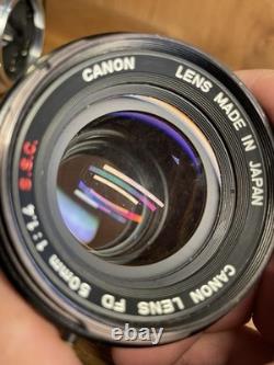 READ Exc+5 Canon FTb-N FTb QL Late Model Film Camera FD 50mm F/1.4 S. S. C /JP