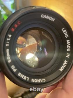 READ Exc+5 Canon FTb-N FTb QL Late Model Film Camera FD 50mm F/1.4 S. S. C /JP