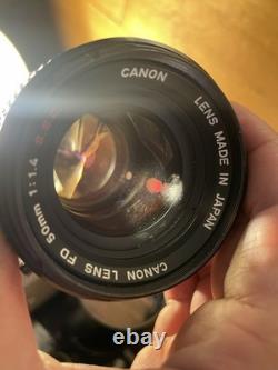 READ Exc+5 Canon FTb-N FTb QL Late Model Film Camera FD 50mm F/1.4 S. S. C /JP