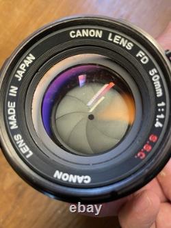 READ Exc+5 Canon FTb-N FTb QL Late Model Film Camera FD 50mm F/1.4 S. S. C /JP