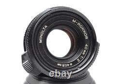 READ! Late Model Minolta M-Rokkor 40mm F2 Leica M Mount for CL CLE From JAPAN