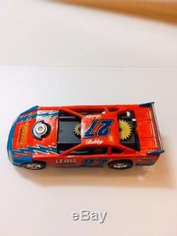 RRR-CUSTOM #27- Late Model Dirt Track Car Reeses/Lewis/Amoco H O Slot Car