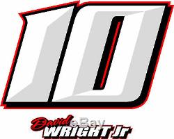 Race Car Number Package Imca Wissota Nascar Dirt Late Model Modified Street Stoc