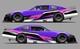 Race Car Side Wrap Decals Late Model, Street Stock, Modified