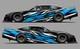 Race Car Side Wrap Decals Late Model, Street Stock, Modified #22