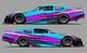 Race Car Side Wrap Decals Late Model, Street Stock, Modified #42