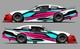 Race Car Side Wrap Decals Late Model, Street Stock, Modifieds
