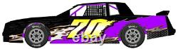 Race Car Wrap #70, imca, 4 cyl, streetstock, late model, wheels, graphics, wrap, ect