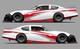 Race Car Wrap Decals Late Model, Street Stock, Modified Side Wraps #19