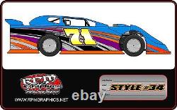Race Car Wrap, imca, 4 cyl, streetstock, late model, openwheels, graphics, wrap, ect