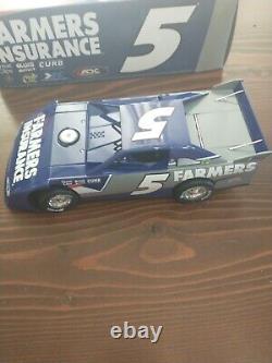 Rare ADC #5 Kasey Kahne Dirt Late Model 1/24 Diecast 1 of 500 Farmers Insurance