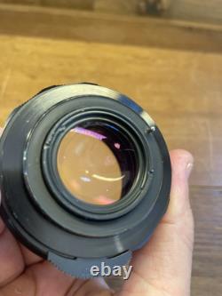Rare Black Near Mint Pentax S2 Late Model Camera Super Takumar 55mm F/1.8 JP