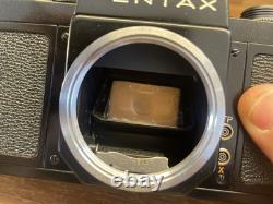 Rare Black Near Mint Pentax S2 Late Model Camera Super Takumar 55mm F/1.8 JP