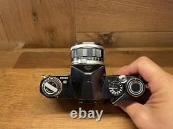 Rare Black Near Mint Pentax S2 Late Model Film Camera Auto Takumar 55mm F/2
