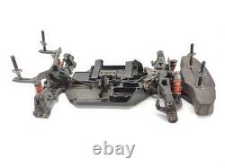 Rare Ofna Late Model Gtp 1/8 Rc Electric Dirt Oval Roller Slider Chassis Used