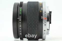 Rare TOP MINT/ Late Model OLYMPUS OM SYSTEM ZUIKO MC AUTO-W 21mm F2 From JAPAN