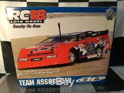 Rc18lm Rc18 Team Associated 1/18 Scale Latemodel Dirt Oval Race Car