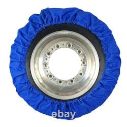 Real Skin Late Model Tire Cover, 4 Piece, Black