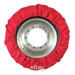 Real Skin Late Model Tire Cover, 4 Piece, Black