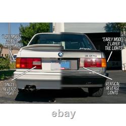 Rear Tail Light Left Right Set For Bmw E30 Late Model 63211386941 63211386942