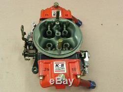 Rebuilt KB Carburetor 1000 CFM Billet 1.590 Venturi Nascar Nhra Dirt Late Model