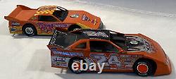 Rick Eckert Dirt Late Model Diecast 124 Race Car Models Set of 2