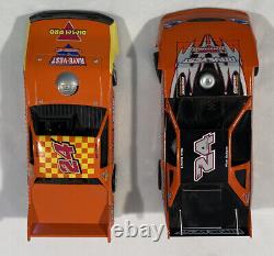 Rick Eckert Dirt Late Model Diecast 124 Race Car Models Set of 2