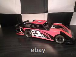 Rtr 1/18 1rc Late Model Dirt Oval Brushless Race Car Custom Works Losi Traxxas