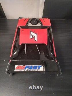 Rtr 1/18 1rc Late Model Dirt Oval Brushless Race Car Custom Works Losi Traxxas