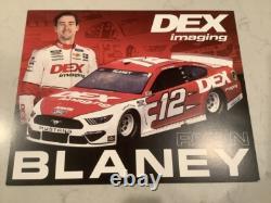 Ryan Blaney Autographed 2008 Blaney Motorsports Ss Late Model Diecast & Card