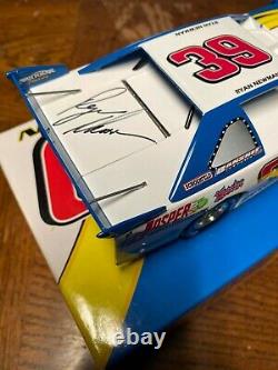 Ryan Newman Signed 2007 Jasper Engines #39 Eldora ADC 124 Dirt Late Model withCOA