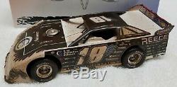 SCOTT BLOOMQUIST #18 2017 ADC 1/24 Raced Version Throwback Dirt Late Model Car