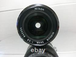 SIC! MINT S/N 84xxxxNikon Ai-s Ais SIC Late Model Nikkor 24mm f/2.8 From JAPAN